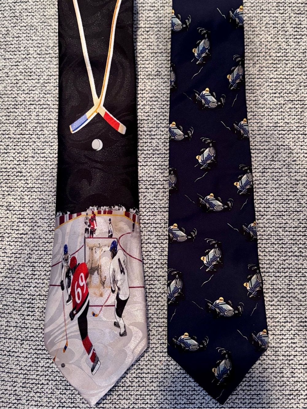 Men's Hockey/Racing Ties